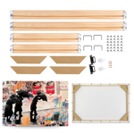 DIY CANVAS STRETCHING FRAME + KIT