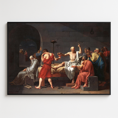 DEAD OF SOCRATE - Jacques-Louis David